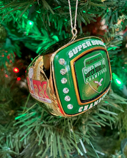 Eagles Super Bowl Ring Ornament