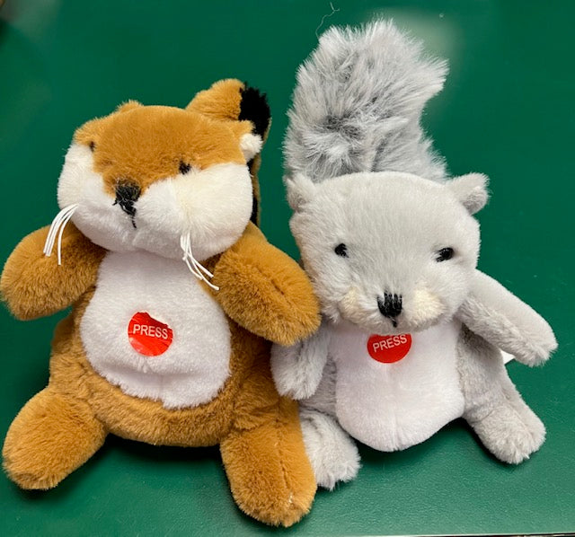 Soft Spots Squirrel Plush
