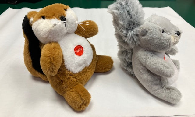 Soft Spots Squirrel Plush
