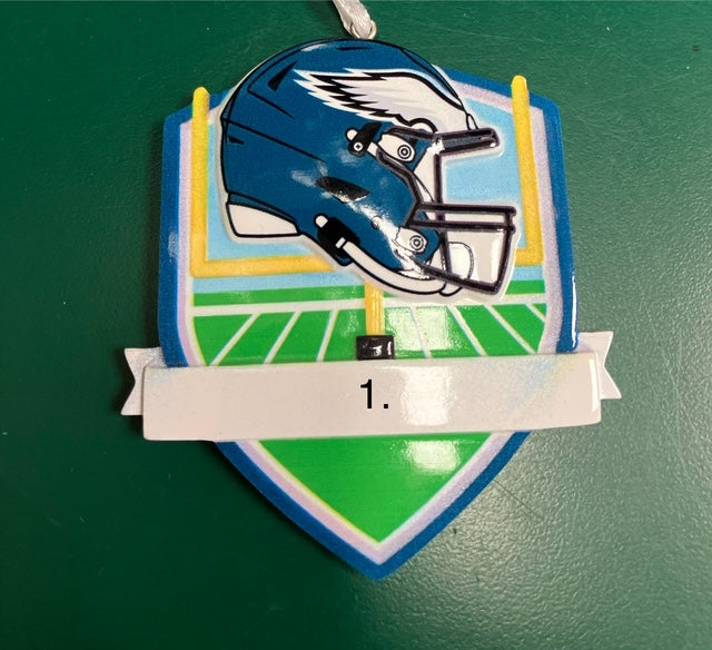 Philadelphia Eagles Shield Ornament