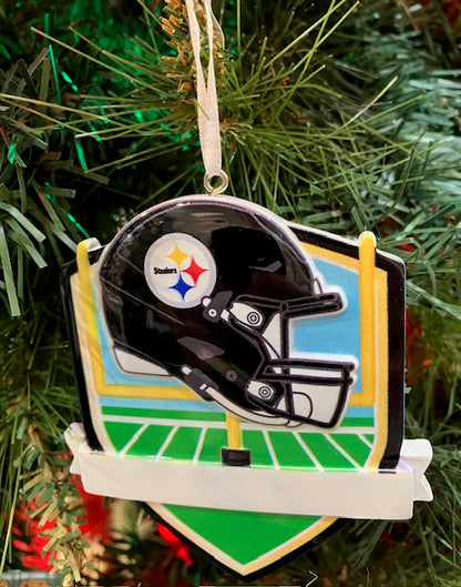 Steelers Shield Ornament
