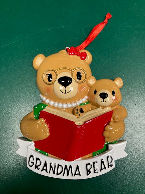 Grandma Bear Ornament