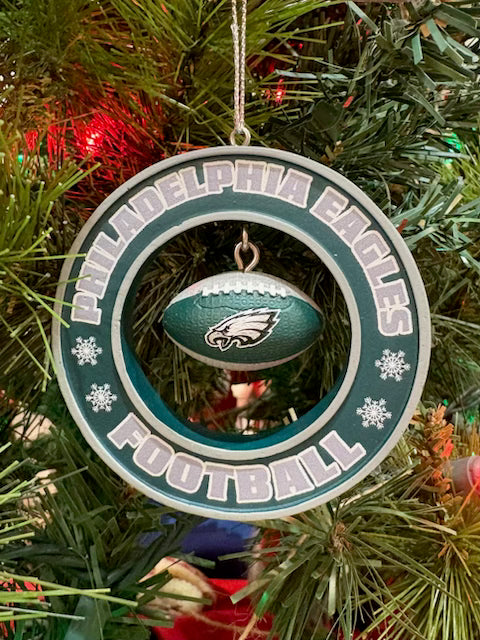 Eagles Floating Football Ornament