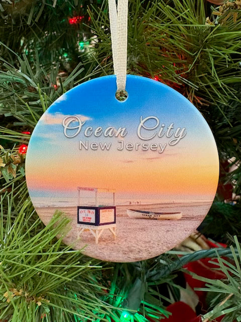 Ocean City Lifeguard Stand Ornament