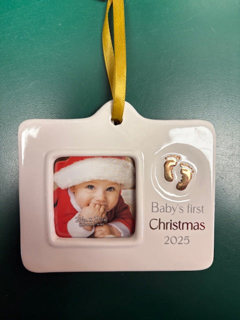 Baby's 1st Christmas Ornament