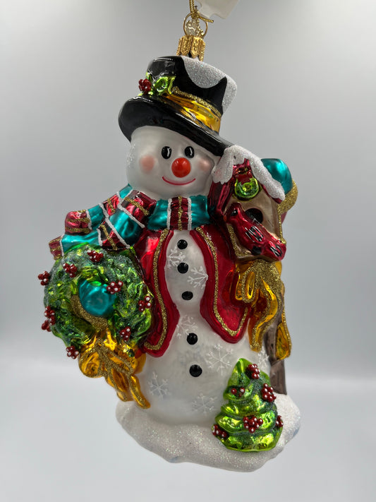 Kensington Snowman Ornament