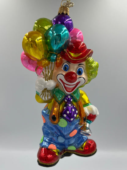 Happy Party Clown Ornament