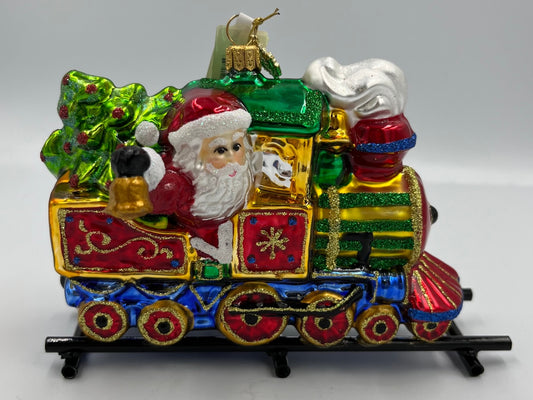 Santa Is Calling All-Aboard Ornament