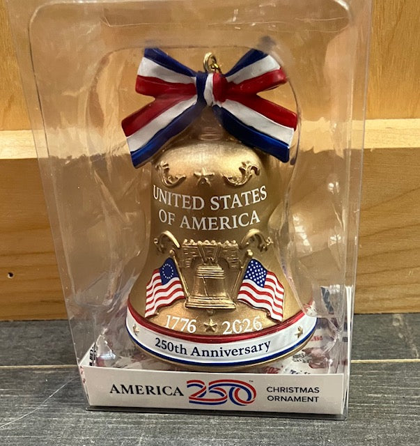 America 250th Liberty Bell Ornament