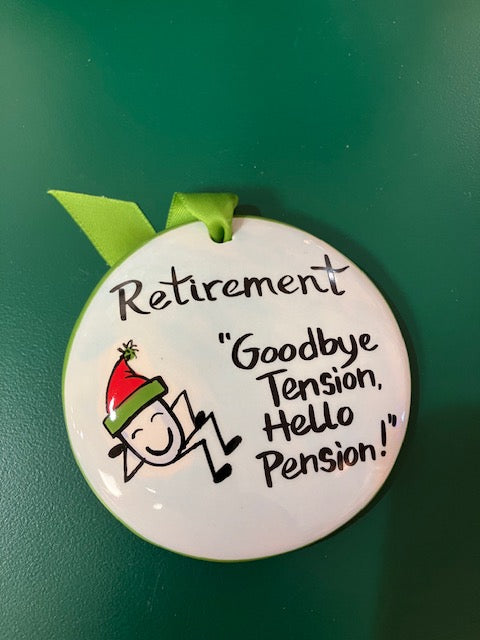 Retirement Ornament