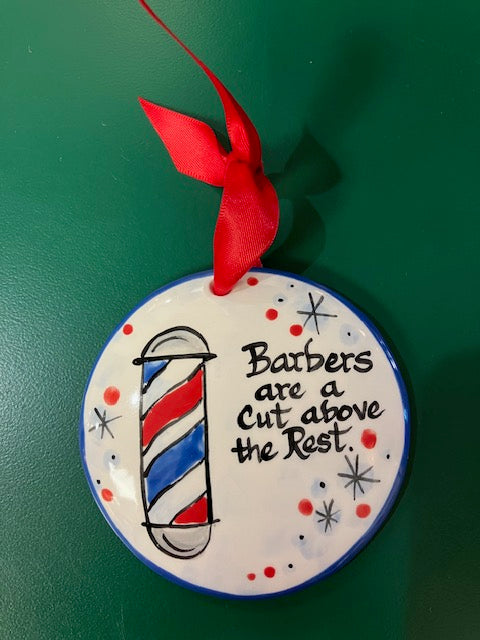 Barber Ornament