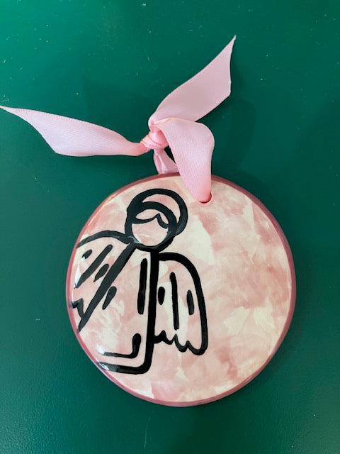 Angel Pink Ornament
