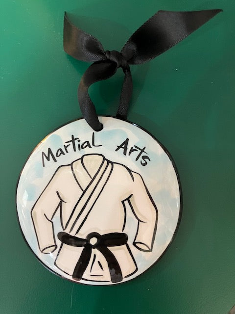 Martial Arts Ornament