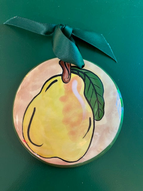 Pear Fruit Ornament