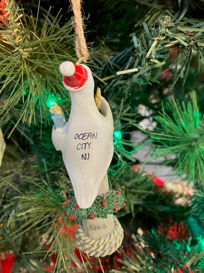 Seagull w/ Fries Ornament