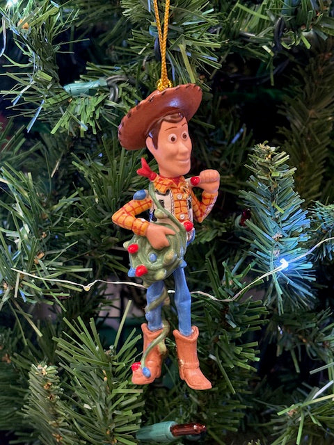 Woody Christmas Cowboy Ornament