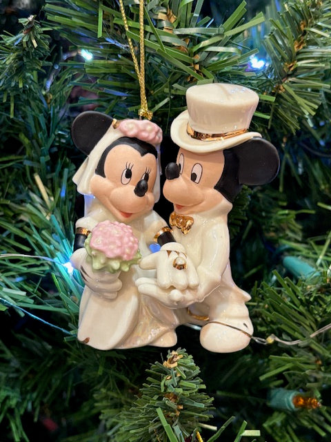 Minnie's Dream Wedding Ornament