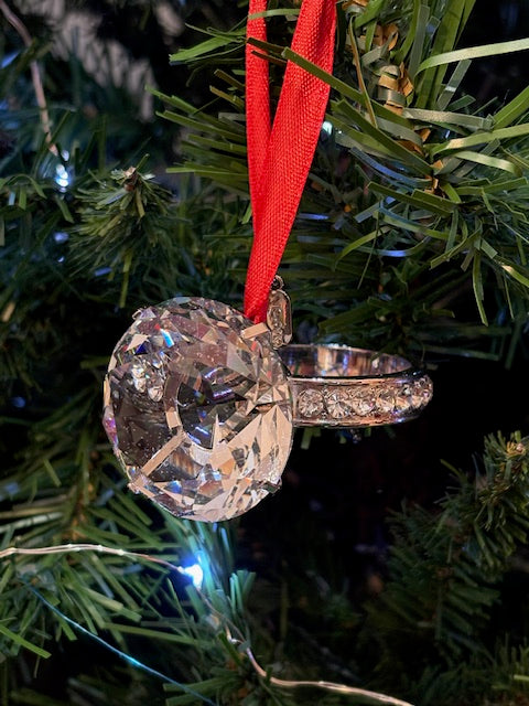 2025 Engagement Ring Ornament