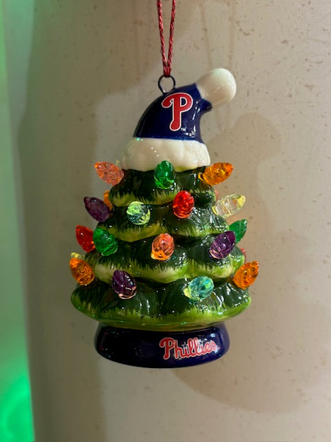 Phillies Mini LED Tree Ornament