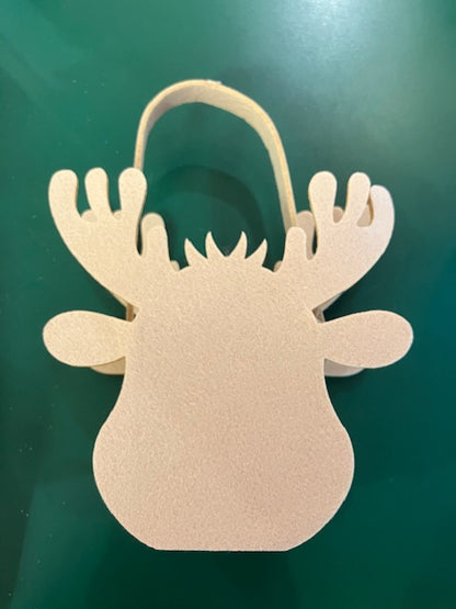 Reindeer Felt Bag