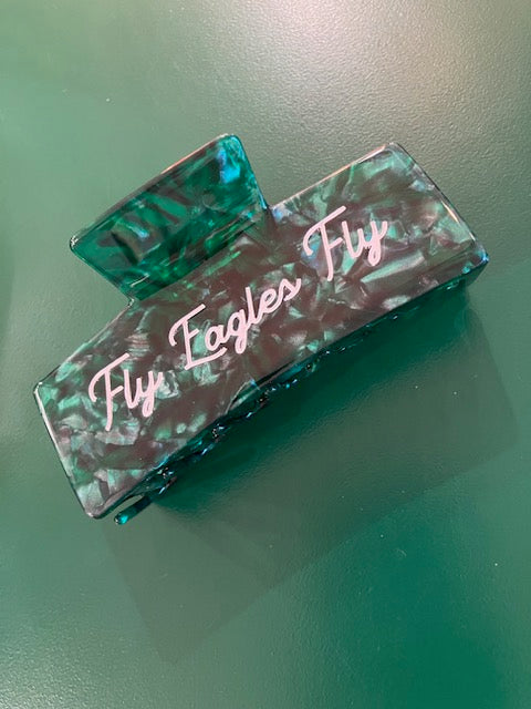 Fly Eagles Fly Hair Clip