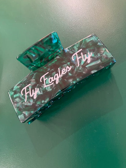 Fly Eagles Fly Hair Clip