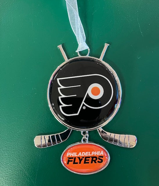 Flyers Shaped Metal Ornament