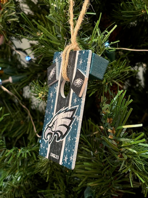 Eagles Cornhole Ornament