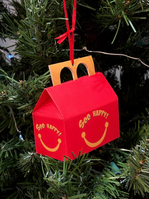 Happy Meal Box Ornament