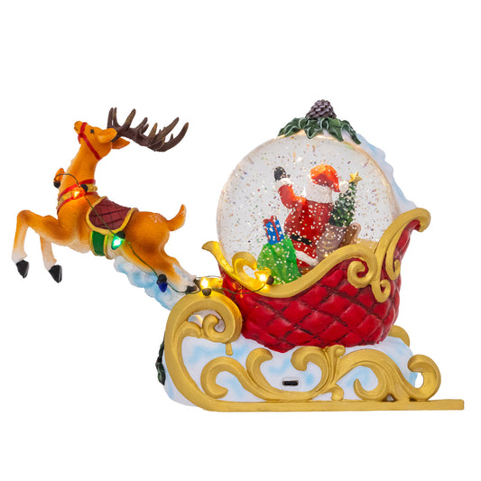 MSCL Santa Sled Globe