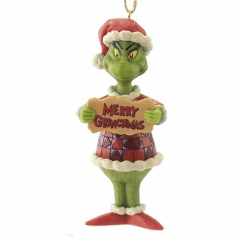 Grinch Merry Grinchmas Ornament