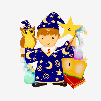 Wizard Boy Ornament