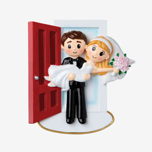 Wedding Couple Threshold Ornament