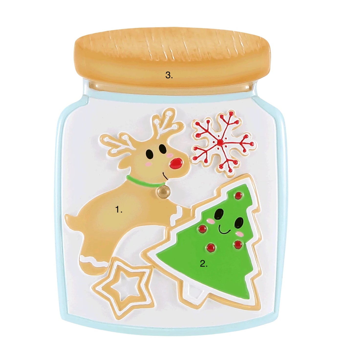 Cookie Family of 2 Ornament