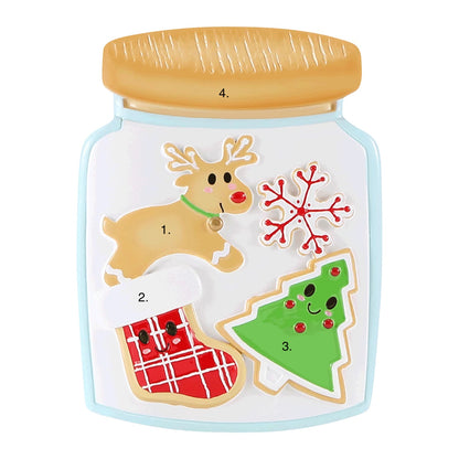 Cookie Family of 3 Ornament