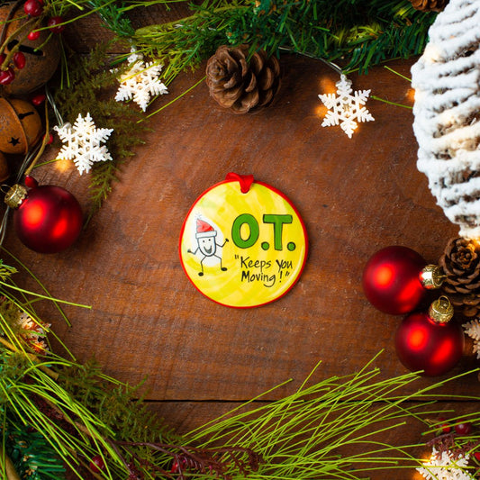 O.T. Keeps You Moving ornament