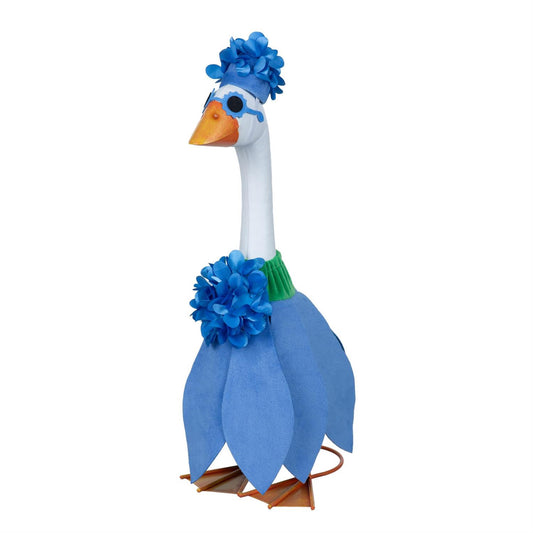 Blue Hydrangea Goose Outfit