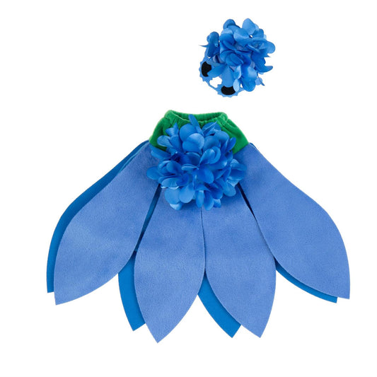 Blue Hydrangea Goose Outfit