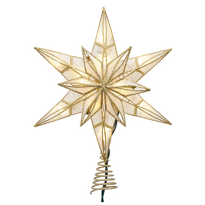 Capiz Star Tree Topper