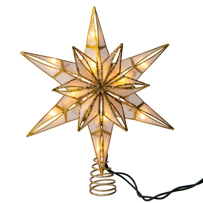 Capiz Star Tree Topper