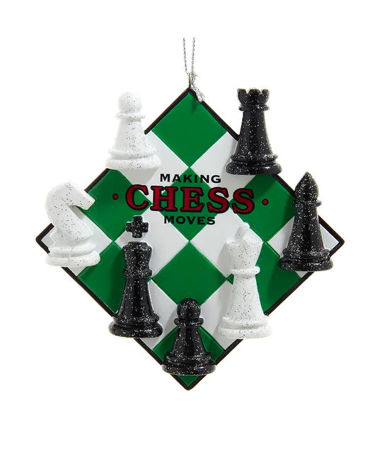 Making Chess Moves Ornament