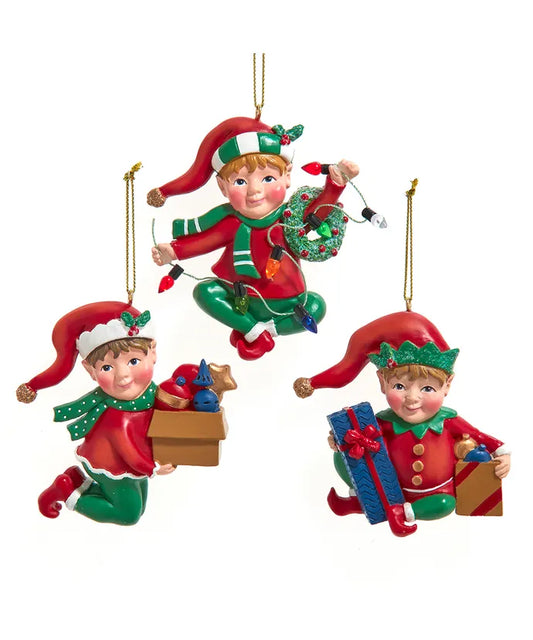 Christmas Elf Ornament