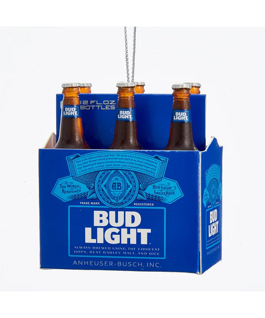 Bud Light 6-Pack Ornament