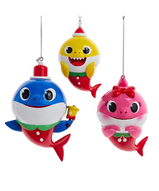 Baby Shark With Hat Ornament