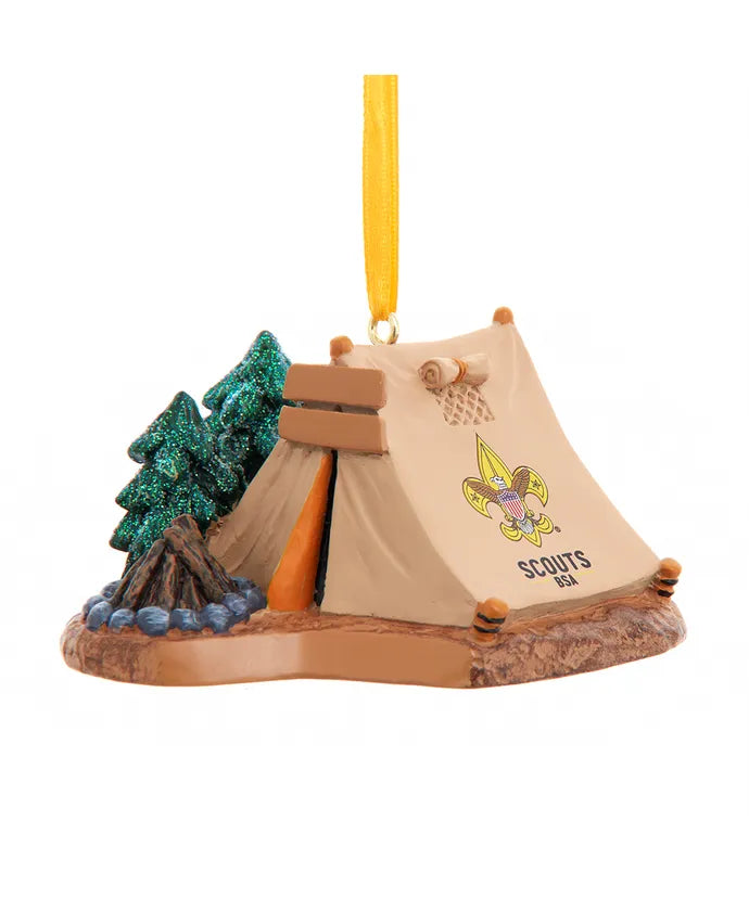 Boy Scout Tent Ornament