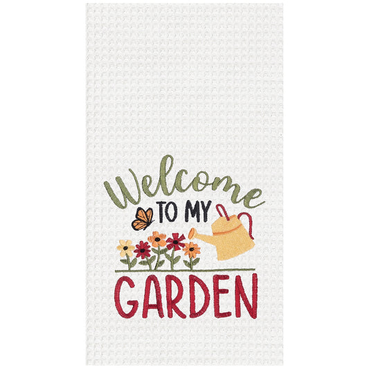 Welcome to my Garden Towel