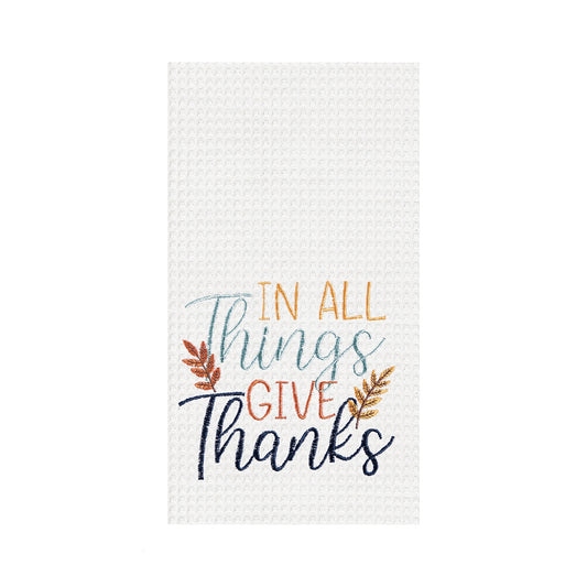 In All Give Thanks Towel