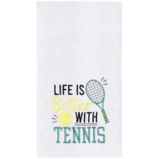Life with Tennis Towel