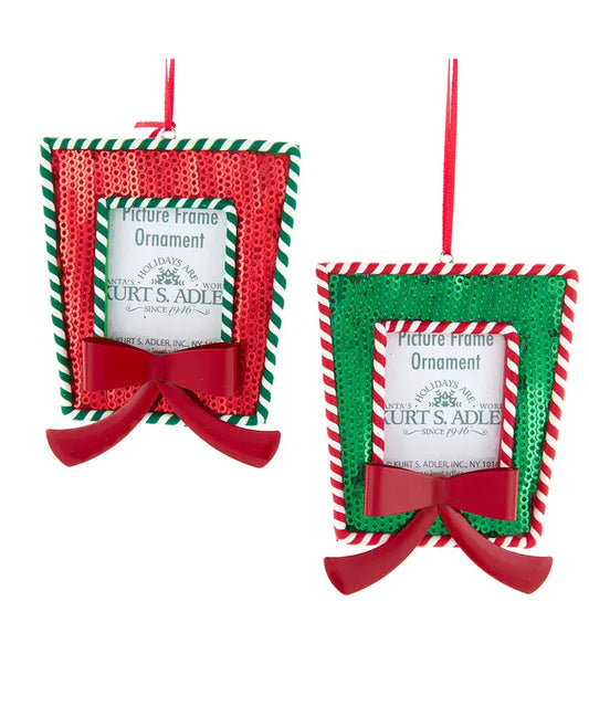 Sequined Frame Ornament
