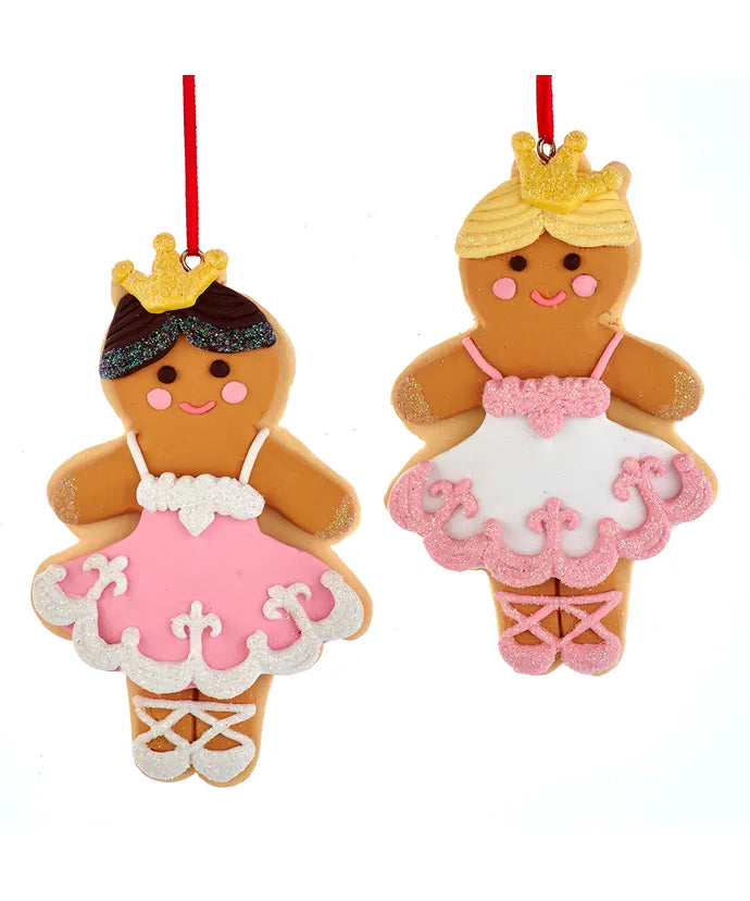 Gingerbread Ballerina Ornament